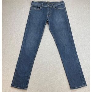 Bluffworks Jeans Mens 33 x 36 Cotton Blend Stretch Slim Fit‎ Departure 2.0